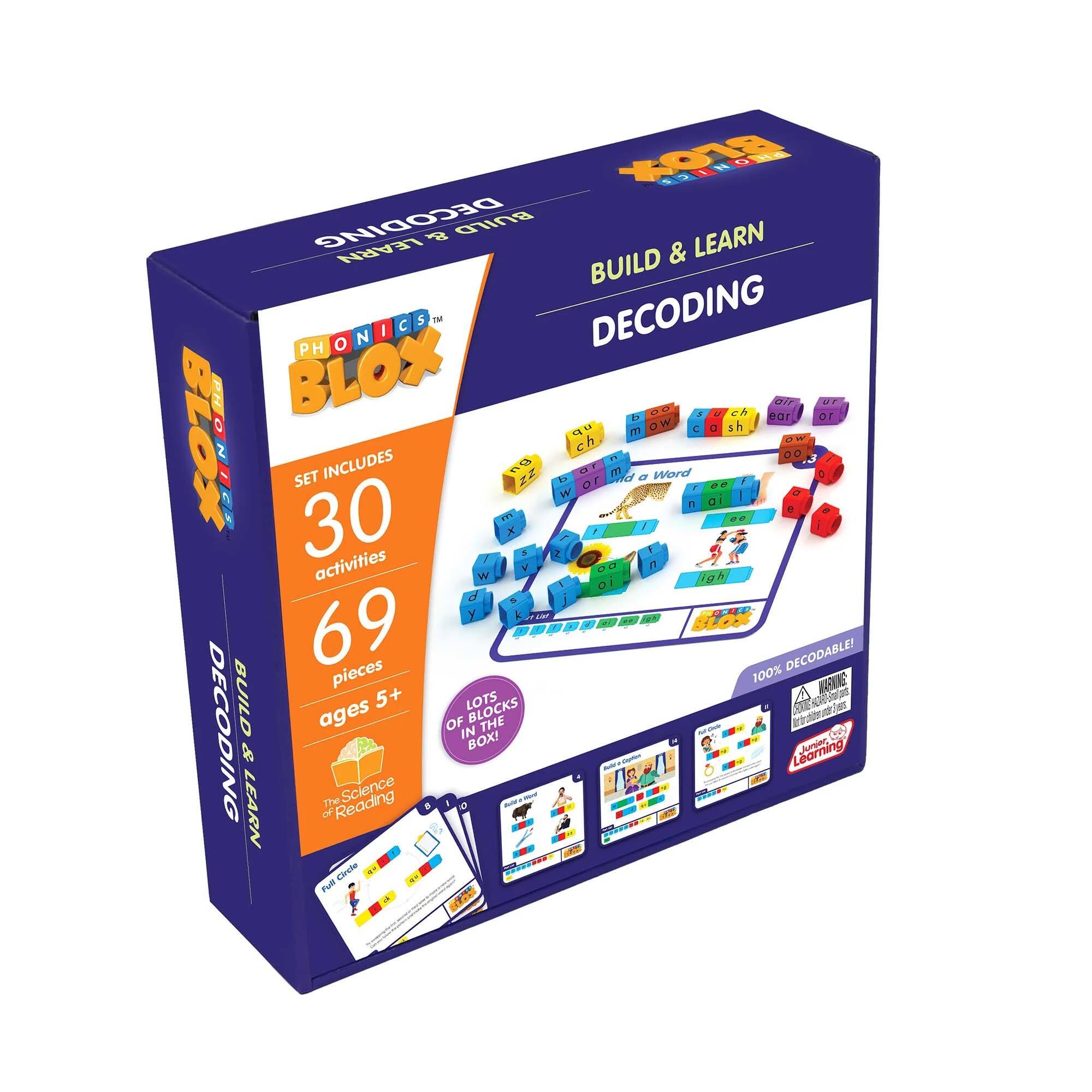 Junior Learning® Decoding Phase 3 Rainbow Phonics Set
